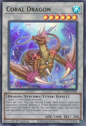 Coral Dragon [STAS-EN042] Ultra Rare