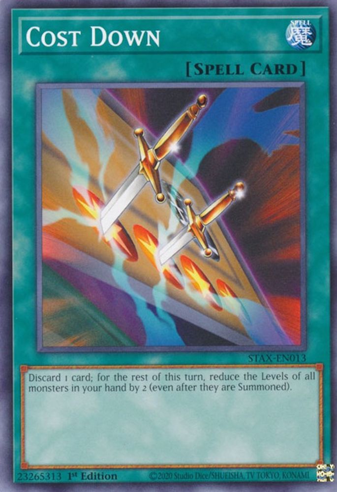 Cost Down (STAX-EN013) - Common