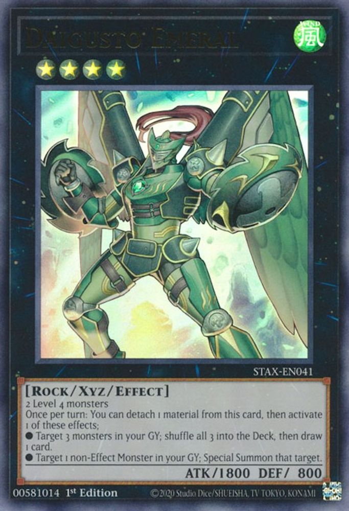 Daigusto Emeral (STAX-EN041) - Ultra Rare