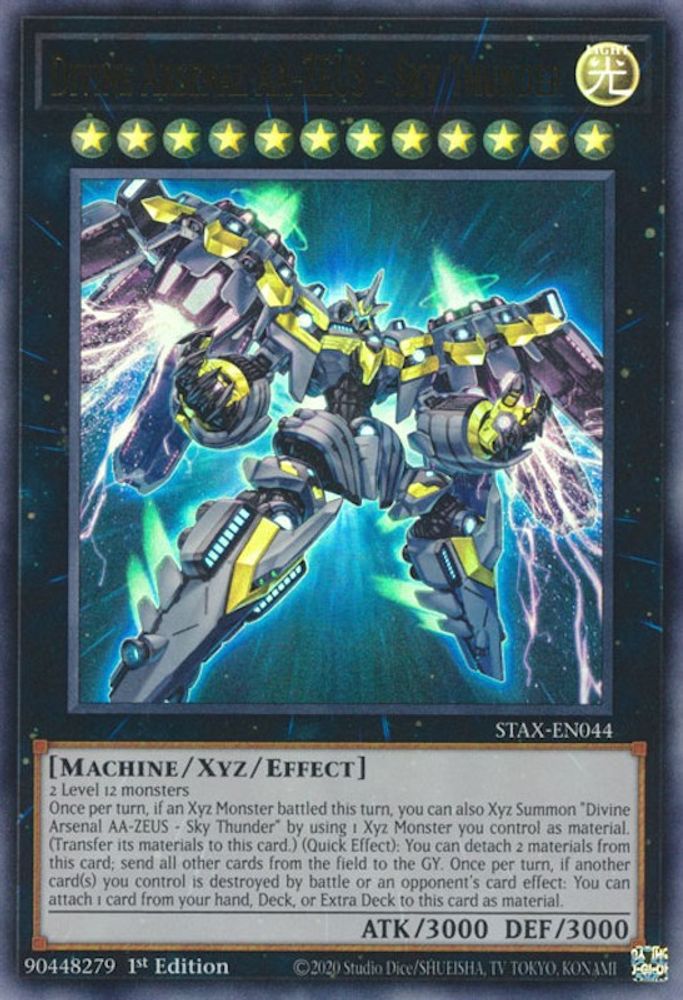 Divine Arsenal AA-ZEUS - Sky Thunder (STAX-EN044) - Ultra Rare