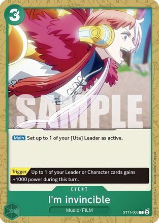 I'm invincible (ST11-005) - Common