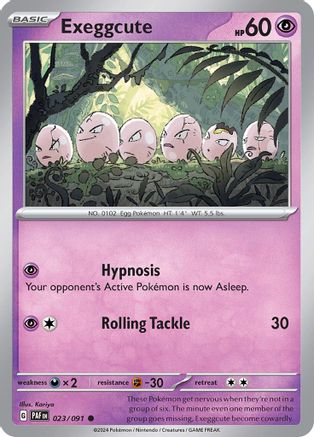 Exeggcute 023  - Common