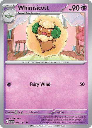 Whimsicott 035  - Uncommon
