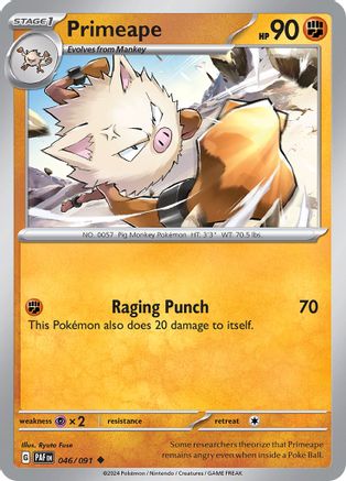 Primeape 046/091  - Uncommon