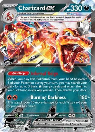 Charizard ex 054/091  - Holofoil - Double Rare