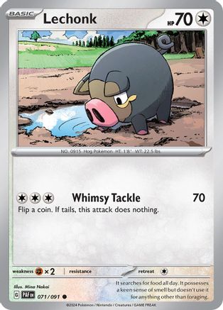 Lechonk 071/091  - Common