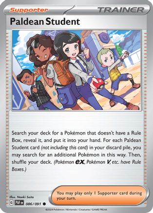 Paldean Student 086/091  - Common
