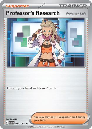 Professor's Research 087/091  - Holofoil - Rare