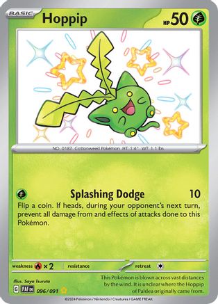 Hoppip 096  - Holofoil - Shiny Rare
