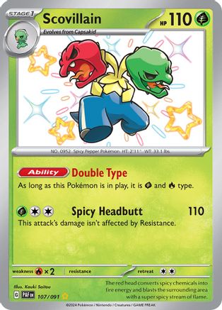 Scovillain 107  - Holofoil - Shiny Rare