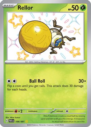 Rellor 108  - Holofoil - Shiny Rare