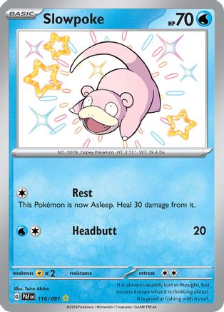 Slowpoke 116  - Holofoil - Shiny Rare