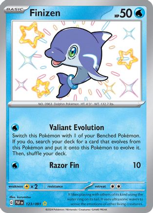 Finizen 123  - Holofoil - Shiny Rare