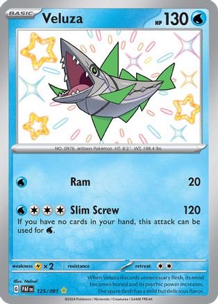 Veluza 125/091  - Holofoil - Shiny Rare
