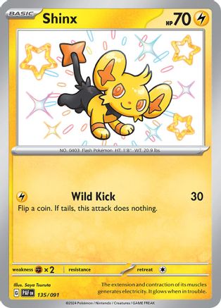Shinx 135  - Holofoil - Shiny Rare