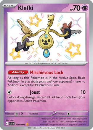 Klefki 159  - Holofoil - Shiny Rare