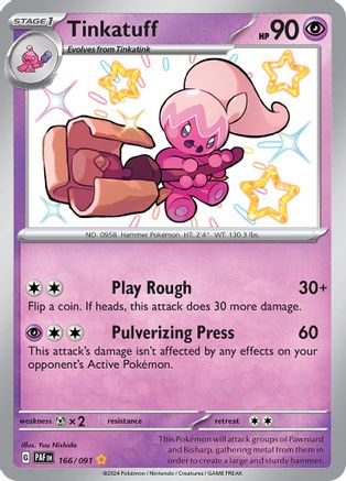 Tinkatuff 166  - Holofoil - Shiny Rare