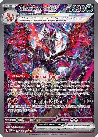 Charizard ex 234/091  - Holofoil - Special Illustration Rare