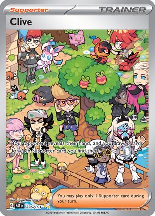 Clive 236/091  - Holofoil - Special Illustration Rare