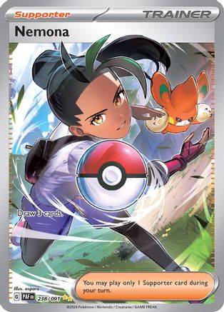 Nemona 238/091  - Holofoil - Special Illustration Rare