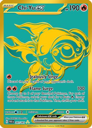 Chi-Yu ex 241  - Holofoil - Hyper Rare