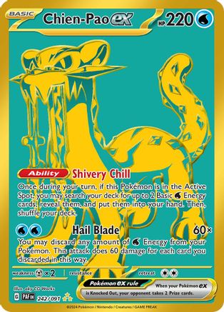 Chien-Pao ex 242  - Holofoil - Hyper Rare