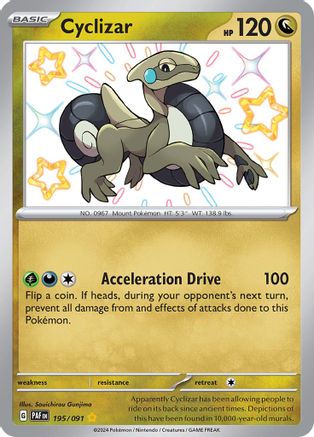 Cyclizar 195/091  - Holofoil - Shiny Rare