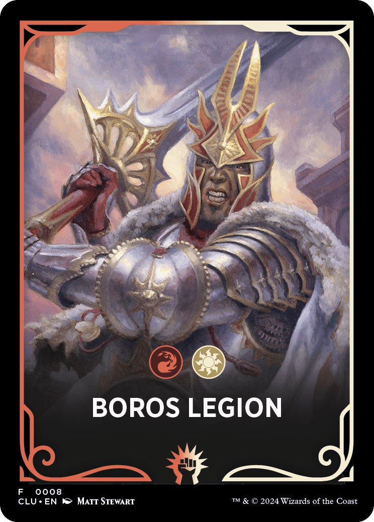 Carte thématique de la Légion de Boros [Ravnica : Jetons Clue Edition] 