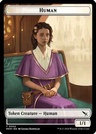 Human // Ogre Double-Sided Token (MKC-2 // 14) - Commander: Murders at Karlov Manor