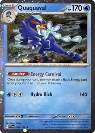 Quaquaval (Cosmos Holo) 054/198  - Holofoil - Promo