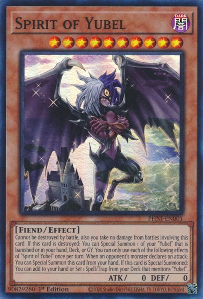 Spirit of Yubel (PHNI-EN001) - Super Rare