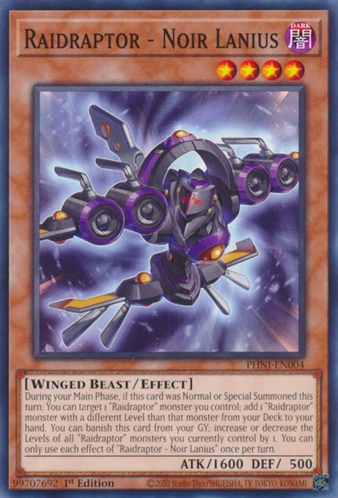 Raidraptor - Noir Lanius (PHNI-EN004) - Common