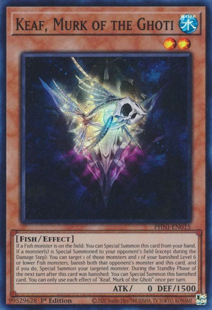 Keaf, Murk of the Ghoti (PHNI-EN015) - Super Rare