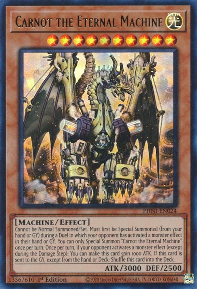 Carnot the Eternal Machine (PHNI-EN024) - Ultra Rare