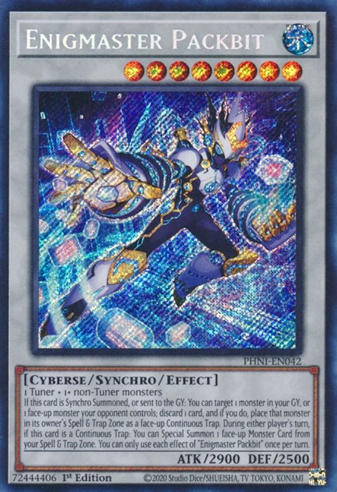 Enigmaster Packbit (PHNI-EN042) - Secret Rare