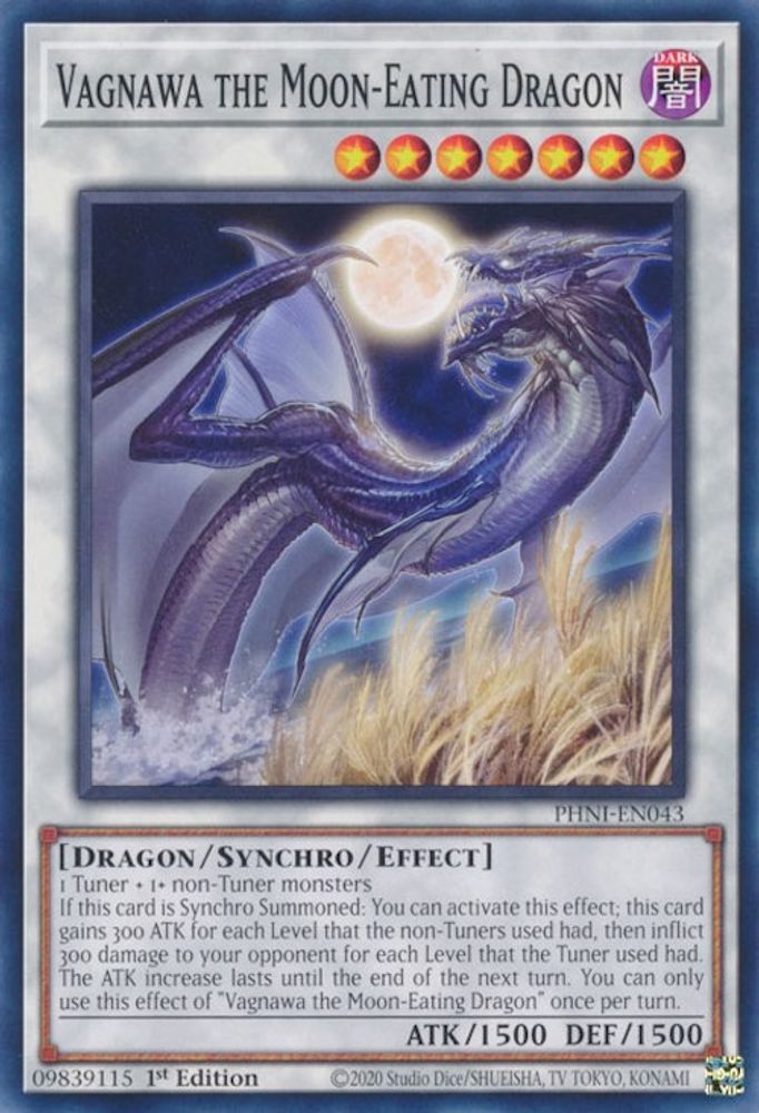 Vagnawa the Moon-Eating Dragon (PHNI-EN043) - Common