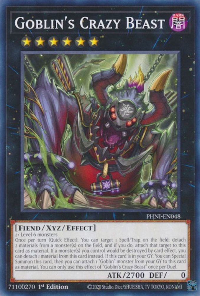 Goblin's Crazy Beast (PHNI-EN048) - Common