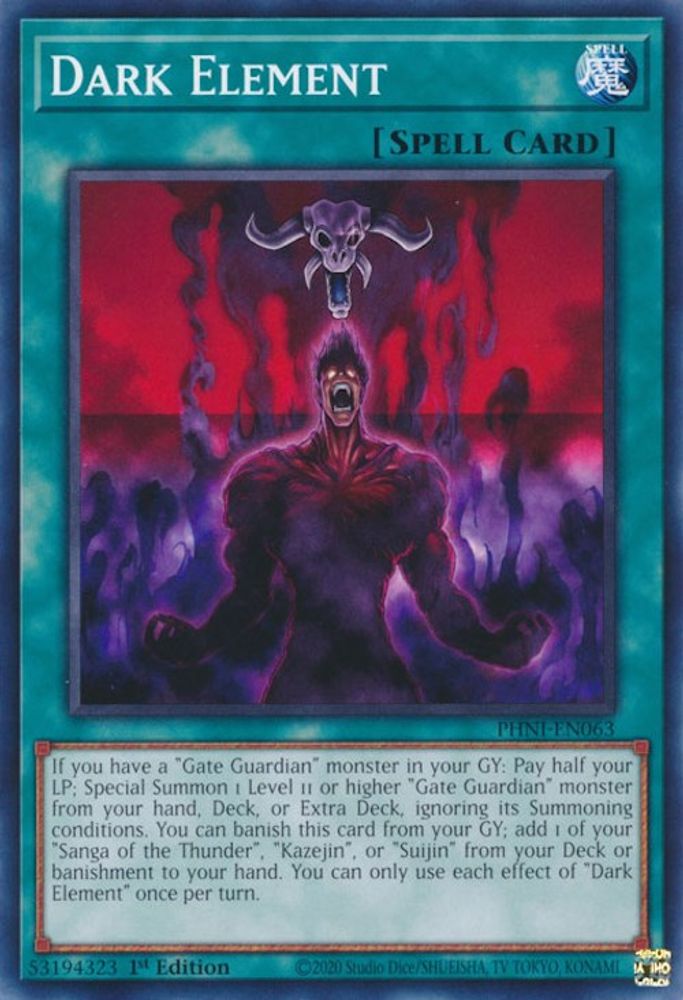 Dark Element (PHNI-EN063) - Common