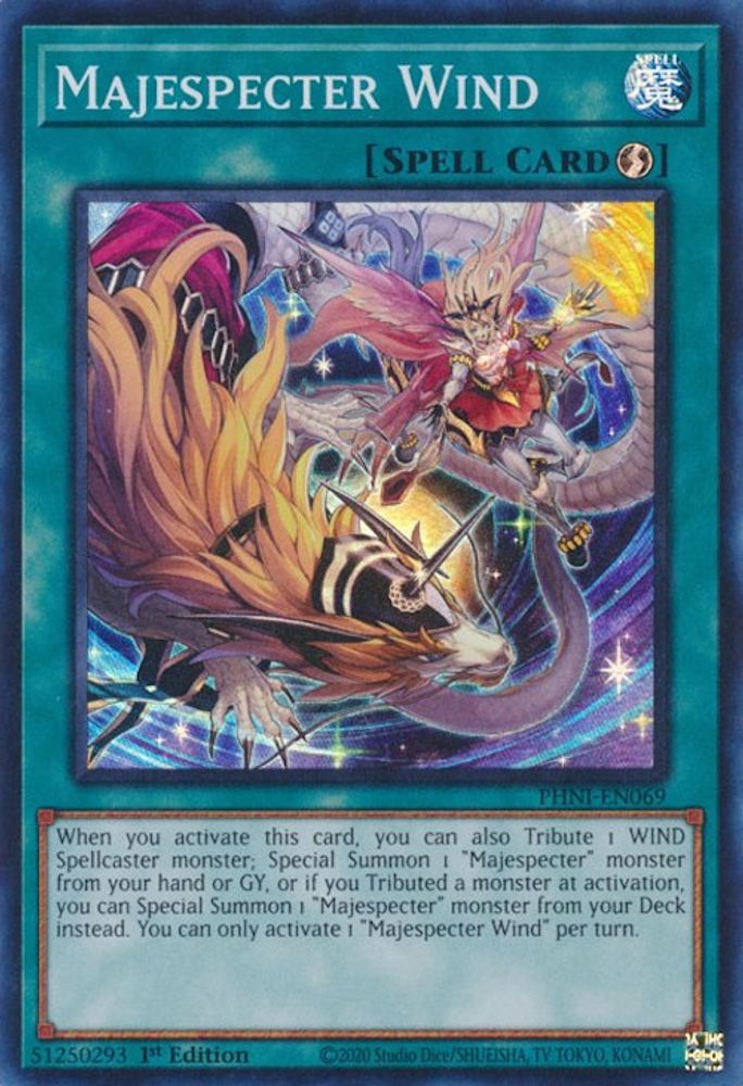 Majespecter Wind (PHNI-EN069) - Super Rare