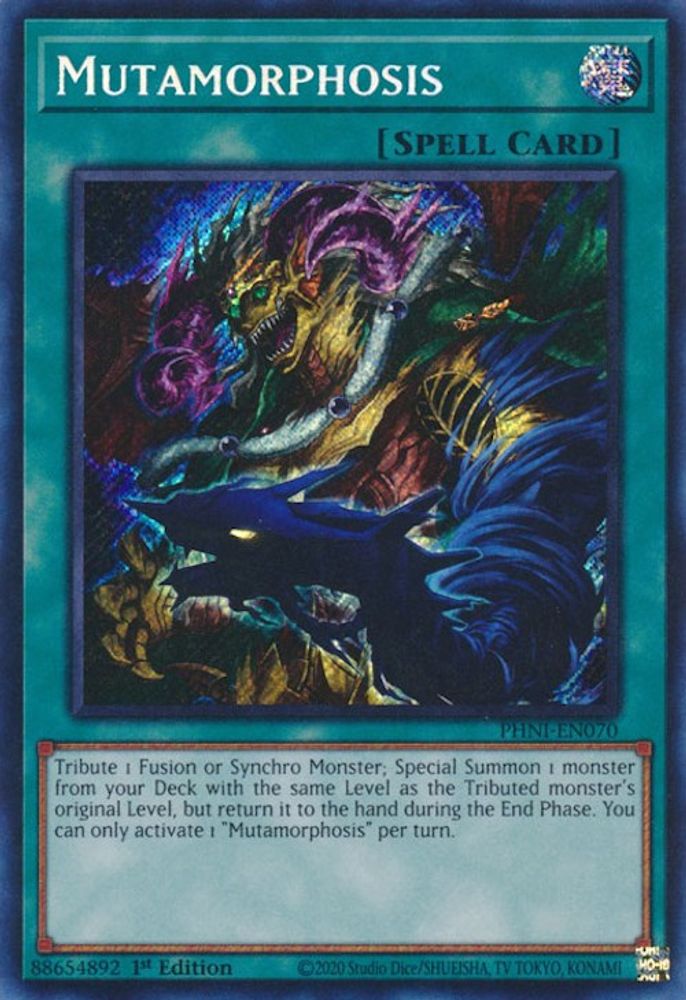 Mutamorphosis (PHNI-EN070) - Secret Rare
