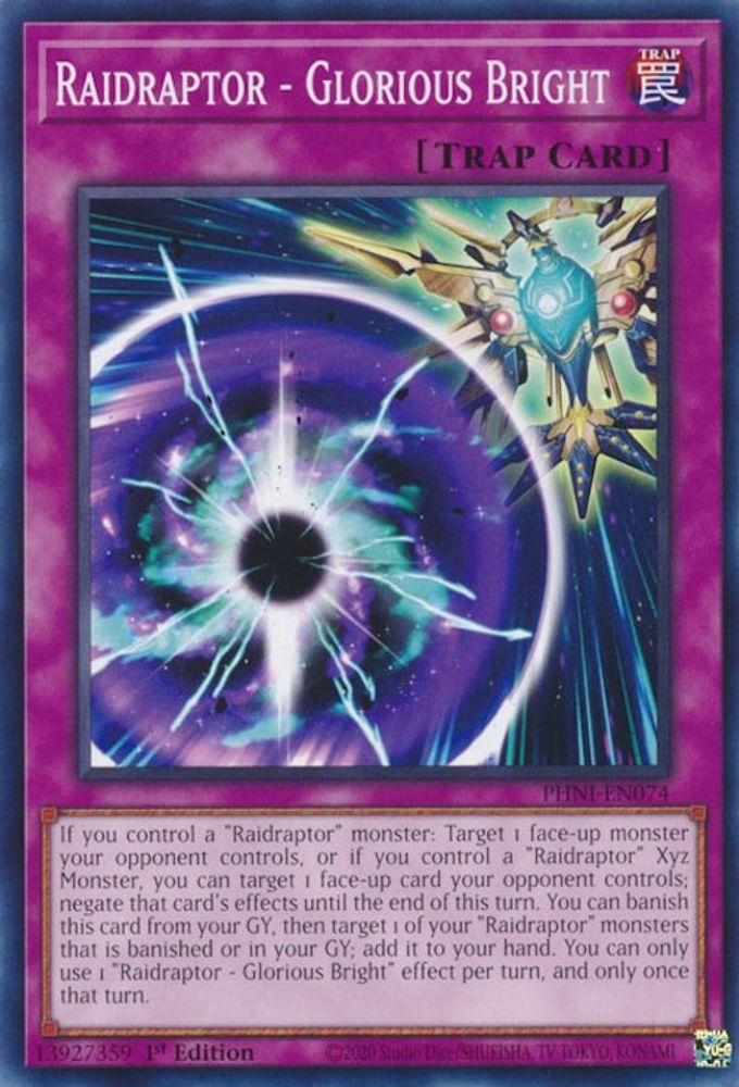 Raidraptor - Glorious Bright (PHNI-EN074) - Common