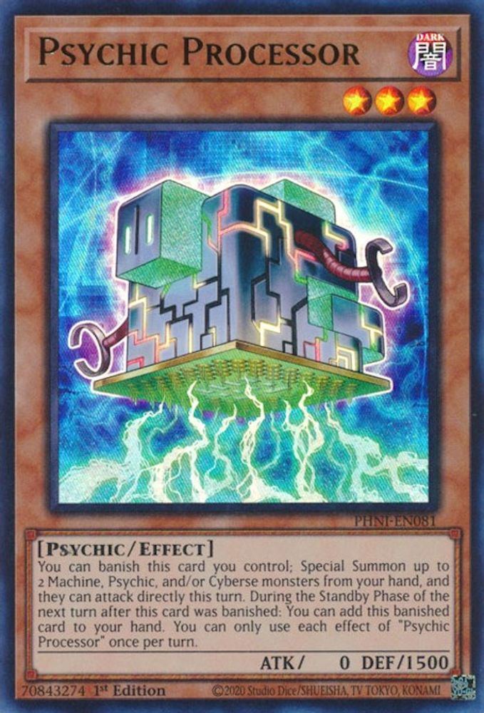Psychic Processor (PHNI-EN081) - Ultra Rare