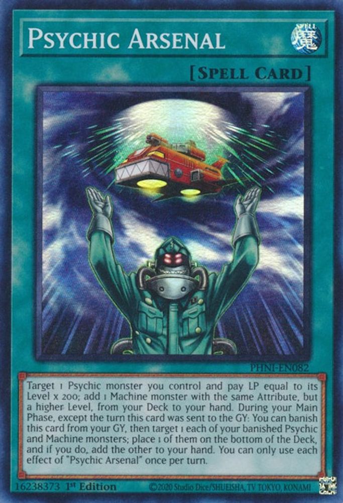 Psychic Arsenal (PHNI-EN082) - Super Rare