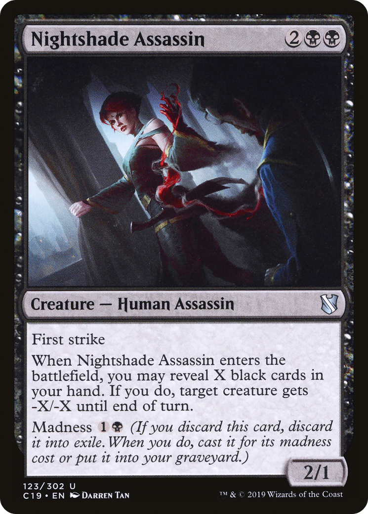 Assassin de Nightshade [Commandant 2019] 
