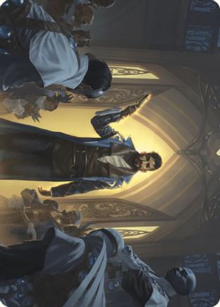 Auspicious Arrival Art Card (ASMKM-002) - Art Series: Murders at Karlov Manor