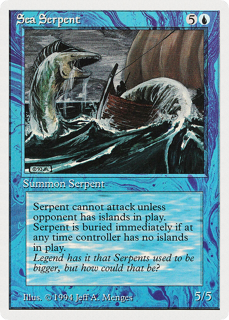 Serpent de mer [Magie d'été / Edgar] 