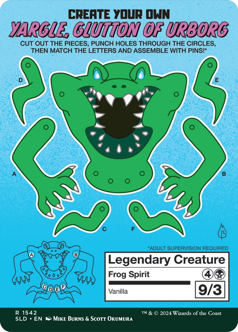 Yargle, Glutton d'Urborg [Série Secret Lair Drop] 