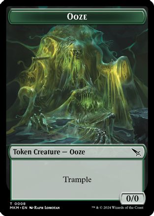 Ooze Token (MKM-008) - Murders at Karlov Manor