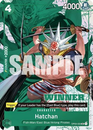 Hatchan (Winner Pack Vol. 6) (OP03-033) - Uncommon
