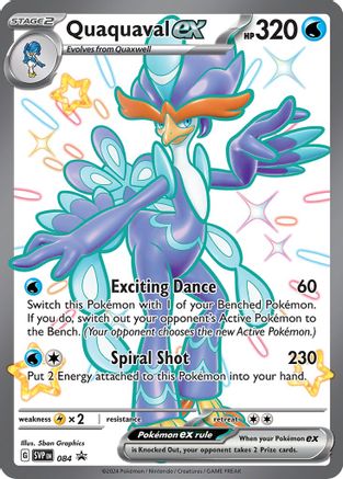 Quaquaval ex 084  - Holofoil - Promo
